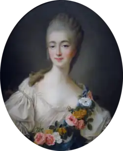 La comtesse du Barry en Flore, copie conservée à la Galerie nationale d'art des États-Unis (1769).
