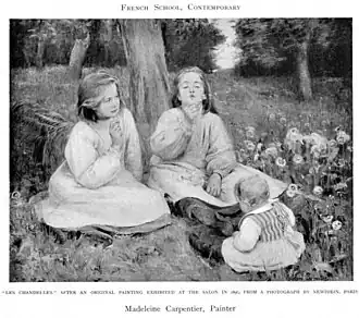 Les Chandelles, 1896.