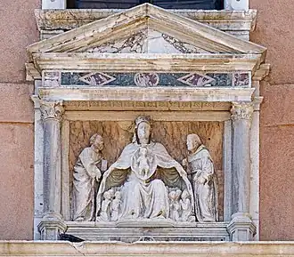 Vierge de Miséricorde, Madona dell'Orto, Venise.