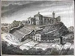 Veduta della Madonna del Monte, 1795.