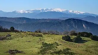 Vue depuis Valmigère (Aude).