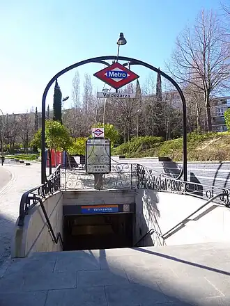 Image illustrative de l’article Valdezarza (métro de Madrid)