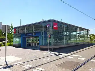 Image illustrative de l’article Las Tablas (métro de Madrid)