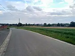 Maffle vu depuis le cimetière