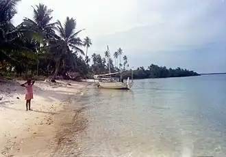 Plage sur l'île de Mafia.