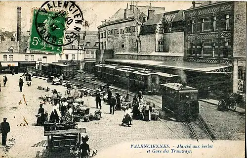 Le nouveau terminus vers 1901.