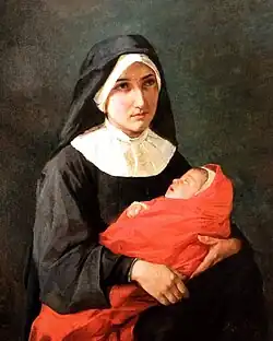 La hermana de la Caridad, lieu inconnu.