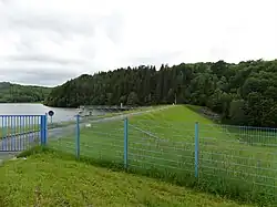 Le barrage de Beissat.