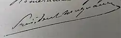 signature de Paul Magnaud