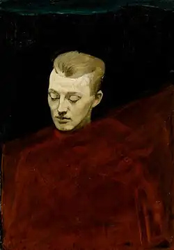 Portait de Bruno Aspelin peint par  Magnus Enckell en 1894.