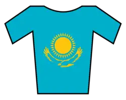 Course en ligne masculine aux championnats du Kazakhstan de cyclisme sur route
