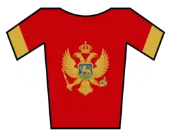 Description de l'image MaillotMontenegro.png.