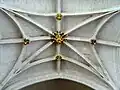 Croisée du transept, voûte.