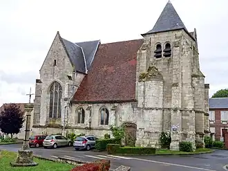 Vue depuis le nord-ouest.