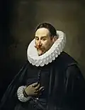 Portrait d'un gentilhomme (1618-1623), huile sur toile, 96 × 76 cm, Musée du Prado.