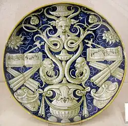 Majolique de Casteldurante 1525-1550.