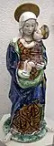 Faïence de Pesaro, Madonna à l'Enfant.