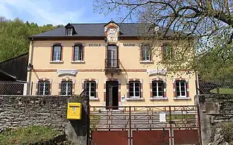 La mairie de Boô-Silhen situé à Asmets en 2021.