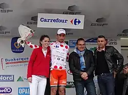 Julien Duval est premier du classement des monts.
