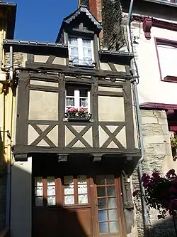 La maison du 29, rue Olivier de Clisson.