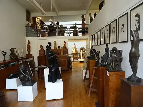 Maison-atelier de Chana Orloff, 7 bis villa Seurat, Paris.