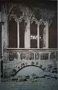 Façade du 16 démontée en 1914.