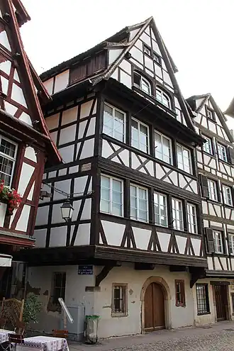 Image illustrative de l’article Maison au 27, rue du Bain-aux-Plantes à Strasbourg