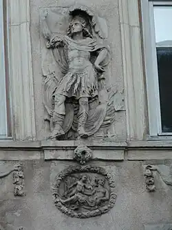 Mars, Vénus et Cupidon.
