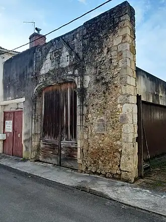 façade de la maison du coseigneur