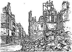 Maison de Mérimée à Paris détruite par un incendie.