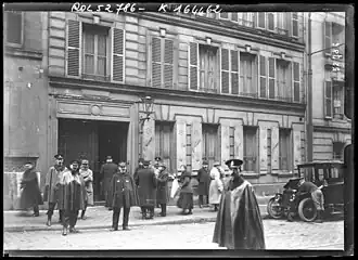 La maison de Georges Clemenceau en 1919.