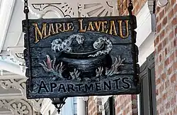 La maison de Marie Laveau à La Nouvelle-Orléans (Louisiane).
