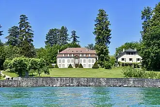 Maison de maître « La Grande Pierrière », route de Lausanne 262, 46° 14′ 24″ N, 6° 09′ 01″ E