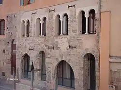 Maison médiévale de la rue de la Juiverie restaurée en 2011.