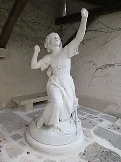 Statue de Jeanne d'Arc.