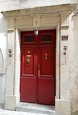 Maison natale de Charles Jaurès au 17 rue Victor Hugo à Castres.