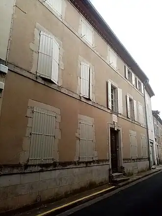 Maison, rue Sœur-Richard, où naquit Jean Jaurès, le 3 septembre 1859.