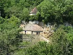 Maison troglodytique.