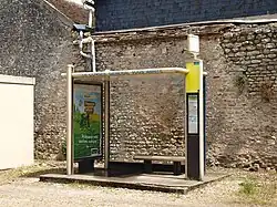 L'abribus du conseil général.