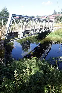 Pont sur le Doubs à Maisons-du-Bois.