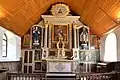 Le retable de l'église Saint-Ouen.