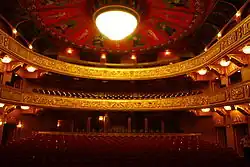 Photographie de l'intérieur du Théâtre national