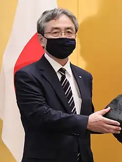 Description de l'image Makoto Yoshikawa 20201217kenshoshiki03.jpg.