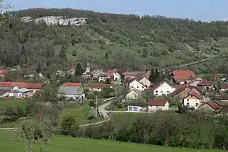 Vue du village.