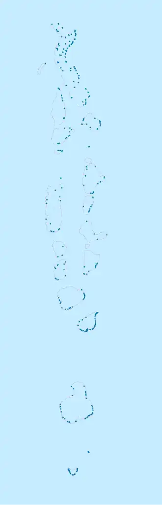 Voir sur la carte administrative des Maldives