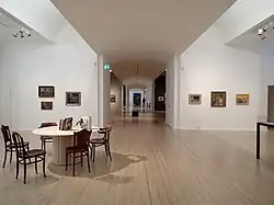 Salles d'exposition du musée d'art de Malmö.