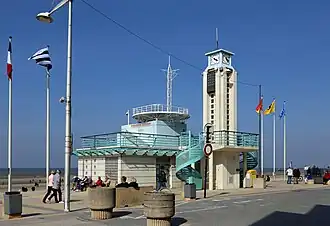 Le poste de secours central.