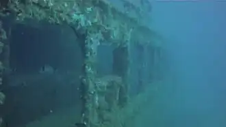 Les coursives vue de bâbord