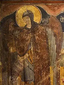 Détail d'une fresque.