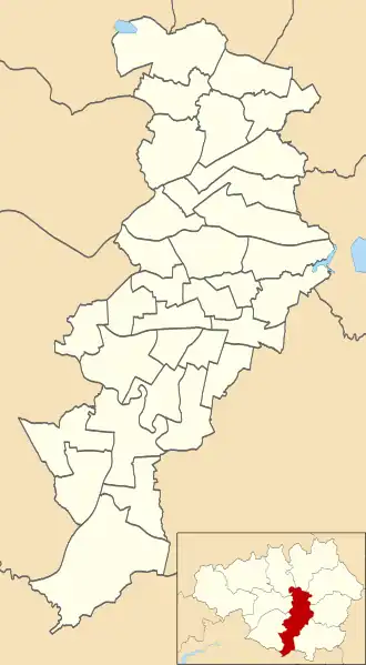 Géolocalisation sur la carte : Manchester/Royaume-Uni